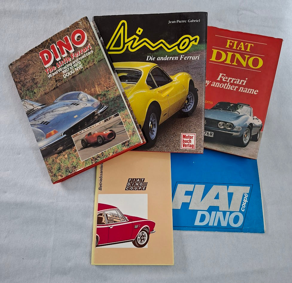Fiat Dino: Werkzeug, Accessoires & Literatur