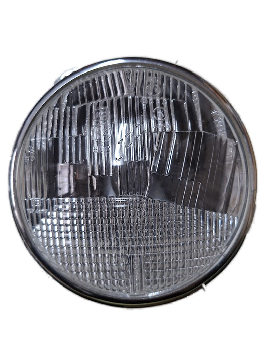 Scheinwerfer Abblendlicht mit Standlicht Fiat Dino, Original Carello, inkl. Lampentopf, Neuteile (NOS)