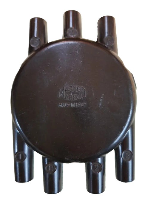 Verteilerkappe Fiat & Ferrari Dino, Original Magneti Marelli, Neu (NOS)