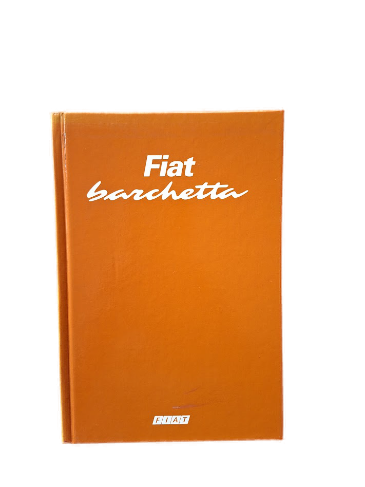Fiat barchetta Prospekt, Hardcover, englisch