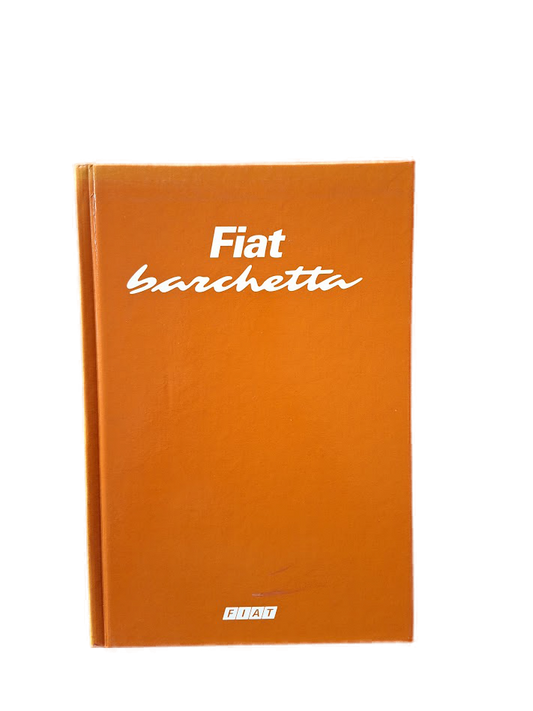 Fiat barchetta Prospekt, Hardcover, englisch