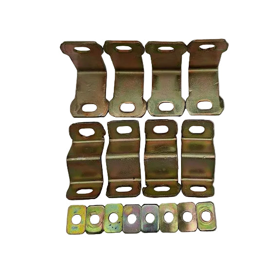 Satz Befestigungen für Silentbuchse Stabi Stabilisator hinten Fiat Dino 2400