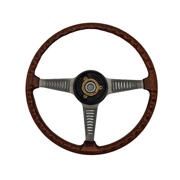 Holzlenkrad Fiat Dino 2400, komplett restauriert