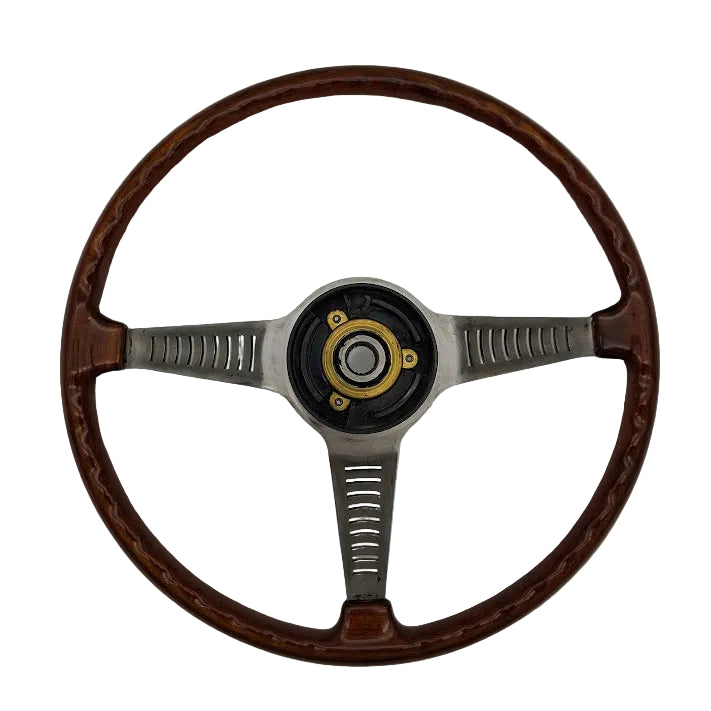 Holzlenkrad Fiat Dino 2000, komplett restauriert