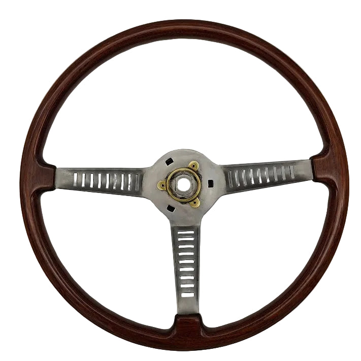 Holzlenkrad Fiat Dino 2000, komplett restauriert