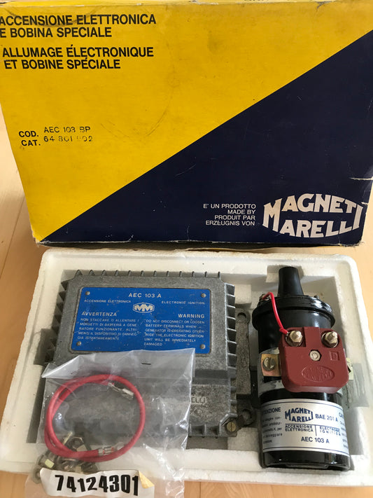 Dinoplex AEC 103 A mit Zündspule BAE201 A, Neu (NOS), Originalverpackt - Rarität!