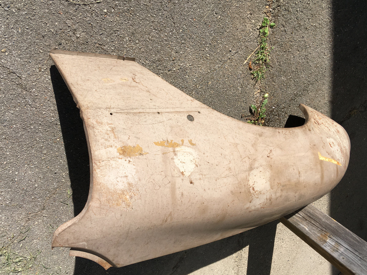 Front fender left, Fiat Dino Spider 2400, New/NOS